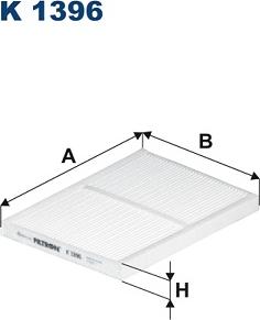 Filtron K1396 - Filtrs, Salona telpas gaiss www.autospares.lv