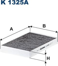 Filtron K1325A - Filtrs, Salona telpas gaiss www.autospares.lv