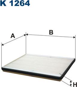 Filtron K1264 - Filter, interior air www.autospares.lv