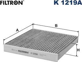 Filtron K 1219A - Filtrs, Salona telpas gaiss www.autospares.lv