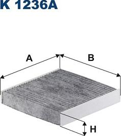 Filtron K 1236A - Filtrs, Salona telpas gaiss www.autospares.lv