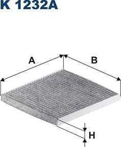 Filtron K 1232A - Filtrs, Salona telpas gaiss www.autospares.lv