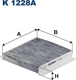 Filtron K 1228A - Filtrs, Salona telpas gaiss autospares.lv