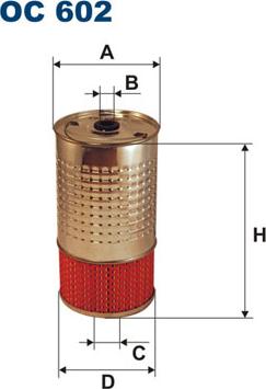 Filtron OC602 - Eļļas filtrs autospares.lv