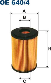 Filtron OE640/4 - Oil Filter www.autospares.lv