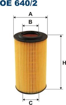 Filtron OE640/2 - Oil Filter www.autospares.lv