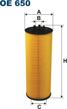 Filtron OE650 - Oil Filter www.autospares.lv