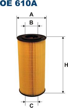 Filtron OE610A - Oil Filter www.autospares.lv