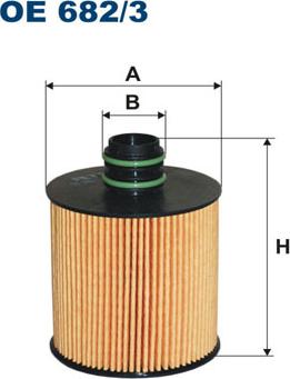 Filtron OE682/3 - Oil Filter www.autospares.lv