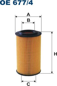 Filtron OE677/4 - Oil Filter www.autospares.lv