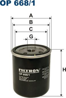 Filtron OP668/1 - Hidrofiltrs, Automātiskā pārnesumkārba www.autospares.lv