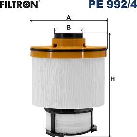 Filtron PE 992/4 - Degvielas filtrs www.autospares.lv