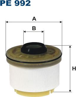 Filtron PE992 - Fuel filter www.autospares.lv