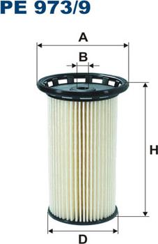 Filtron PE973/9 - Degvielas filtrs www.autospares.lv