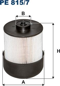 Filtron PE815/7 - Degvielas filtrs www.autospares.lv