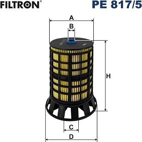 Filtron PE 817/5 - Degvielas filtrs www.autospares.lv