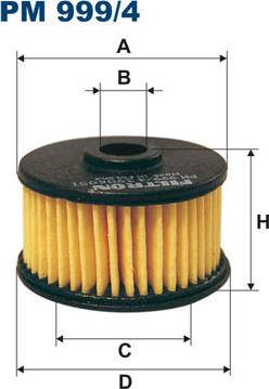 Filtron PM 999/4 - Degvielas filtrs www.autospares.lv