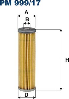 Filtron PM 999/17 - Degvielas filtrs www.autospares.lv