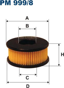 Filtron PM 999/8 - Degvielas filtrs www.autospares.lv