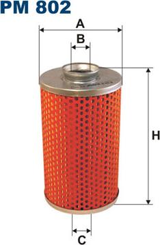 Filtron PM802 - Degvielas filtrs autospares.lv