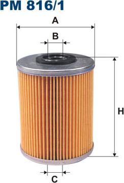 Filtron PM816/1 - Degvielas filtrs autospares.lv