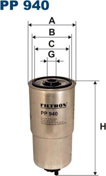 Filtron PP940 - Degvielas filtrs autospares.lv