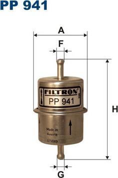 Filtron PP941 - Degvielas filtrs www.autospares.lv