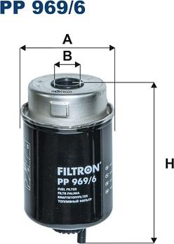 Filtron PP 969/6 - Degvielas filtrs www.autospares.lv