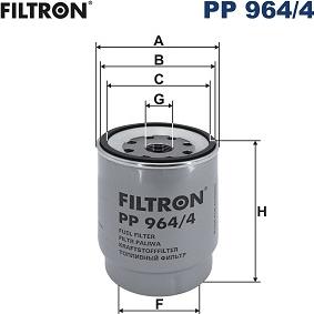 Filtron PP 964/4 - Degvielas filtrs www.autospares.lv