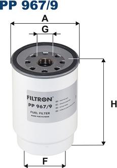 Filtron PP 967/9 - Degvielas filtrs www.autospares.lv