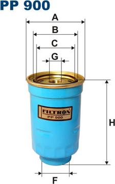 Filtron PP900 - Fuel filter www.autospares.lv