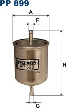 Filtron PP899 - Degvielas filtrs www.autospares.lv