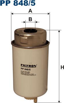 Filtron PP848/5 - Degvielas filtrs www.autospares.lv