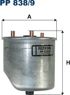 Filtron PP838/9 - Degvielas filtrs autospares.lv