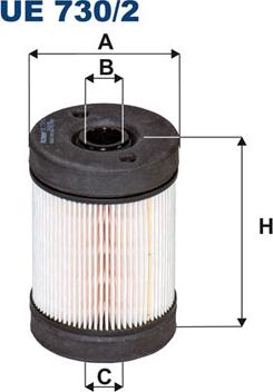 Filtron UE730/2 - Karbamīda filtrs www.autospares.lv