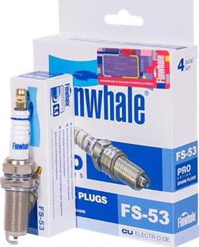 Finwhale FS53 - Aizdedzes svece www.autospares.lv