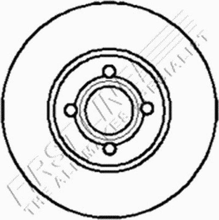 First Line FBD466 - Bremžu diski www.autospares.lv