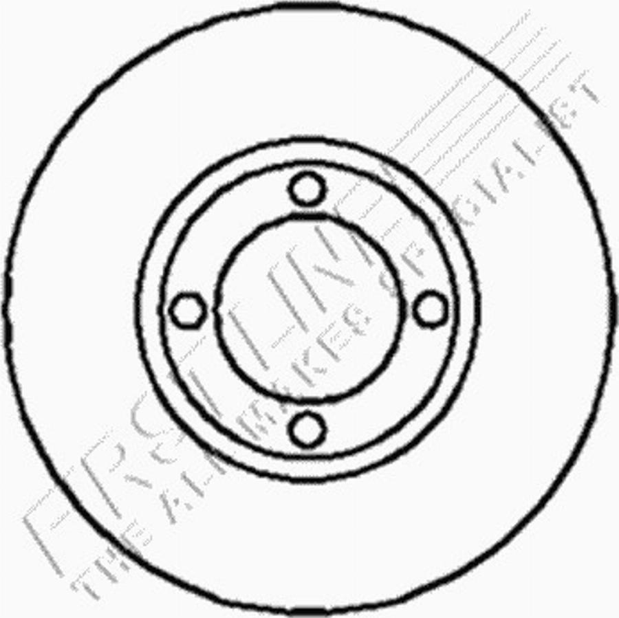 First Line FBD208 - Bremžu diski autospares.lv