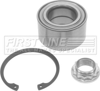 First Line FBK480 - Подшипник ступицы колеса, комплект www.autospares.lv