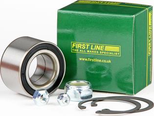 First Line FBK049 - Подшипник ступицы колеса, комплект www.autospares.lv