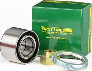 First Line FBK044 - Подшипник ступицы колеса, комплект www.autospares.lv