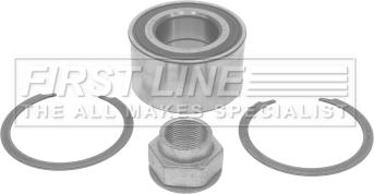 First Line FBK1164 - Подшипник ступицы колеса, комплект www.autospares.lv