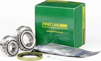 First Line FBK201 - Подшипник ступицы колеса, комплект www.autospares.lv