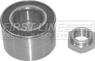 First Line FBK286 - Подшипник ступицы колеса, комплект www.autospares.lv