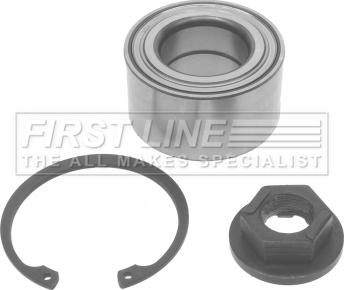 First Line FBK743 - Wheel hub, bearing Kit www.autospares.lv