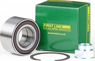 First Line FBK714 - Подшипник ступицы колеса, комплект www.autospares.lv