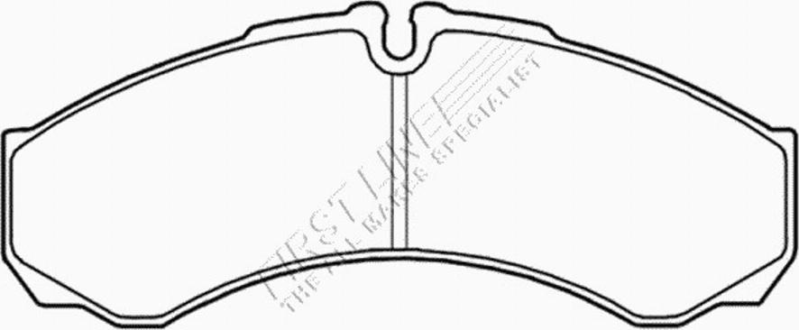 First Line FBP3494 - Bremžu uzliku kompl., Disku bremzes autospares.lv