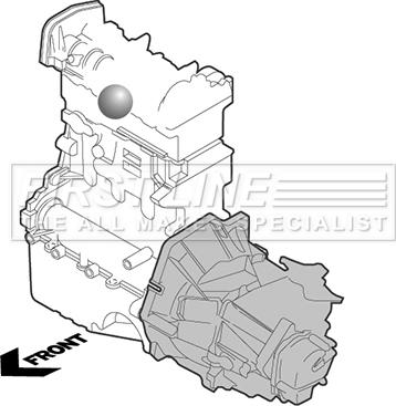 First Line FEM3892 - Holder, engine mounting www.autospares.lv