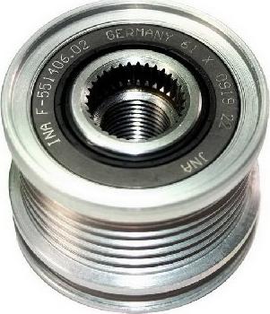 Fispa 455095 - Pulley, alternator, freewheel clutch www.autospares.lv