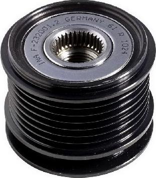 Fispa 455040 - Pulley, alternator, freewheel clutch www.autospares.lv